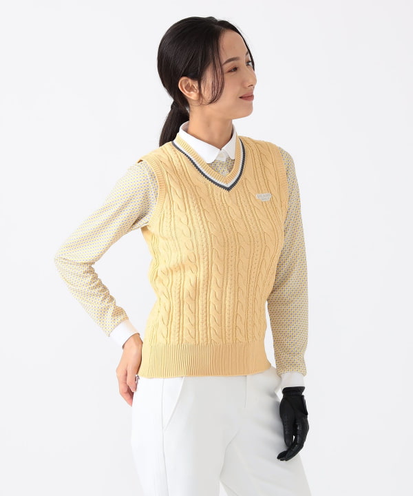 BEAMS GOLF（ビームス ゴルフ）PURPLE LABEL / チルデンニット ベスト