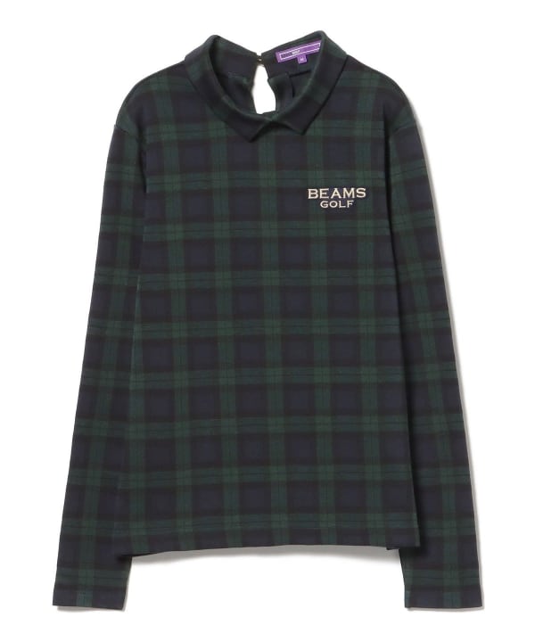 BEAMS GOLF（ビームス ゴルフ）PURPLE LABEL / 襟付き タータン
