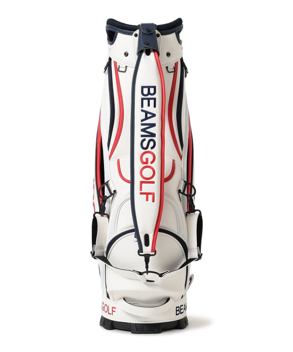 BEAMS GOLF キャディバッグ 2 現行モデル ウッド3点とパターカバー付