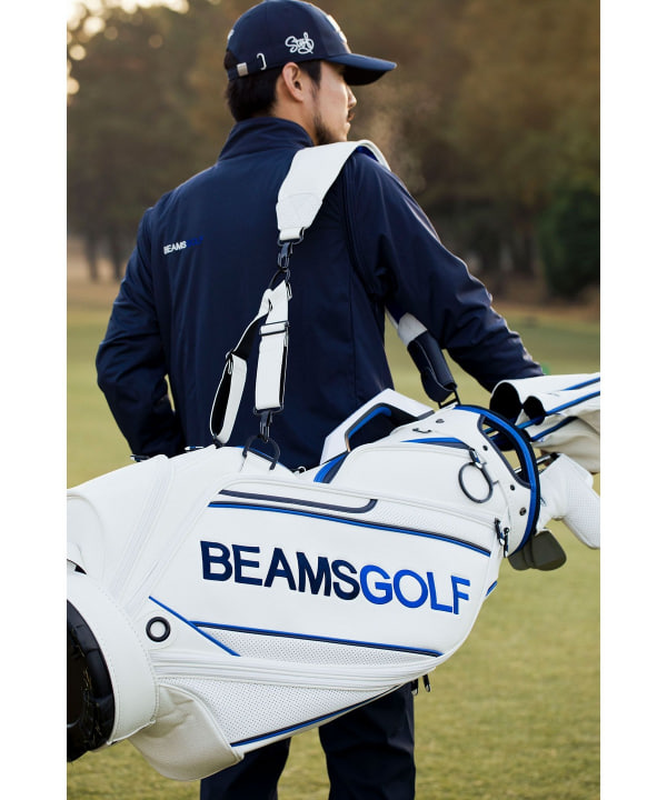 BEAMS GOLF（ビームス ゴルフ）ツアープロ キャディバッグ 3．（バッグ