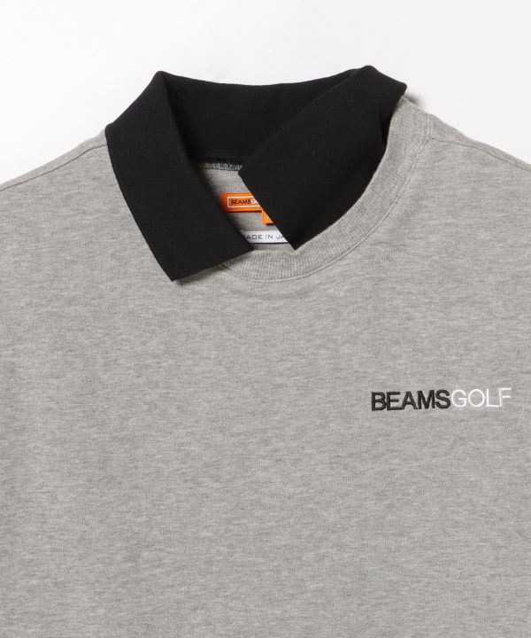 BEAMS GOLF（ビームス ゴルフ）ORANGE LABEL / 襟付き 裏毛プル