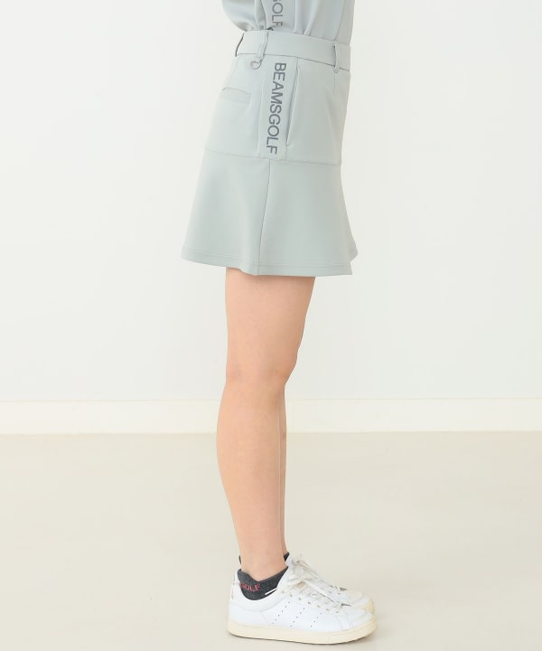 BEAMS GOLF スカートセット ホワイト ブラック 冬 BEAMS GOLF