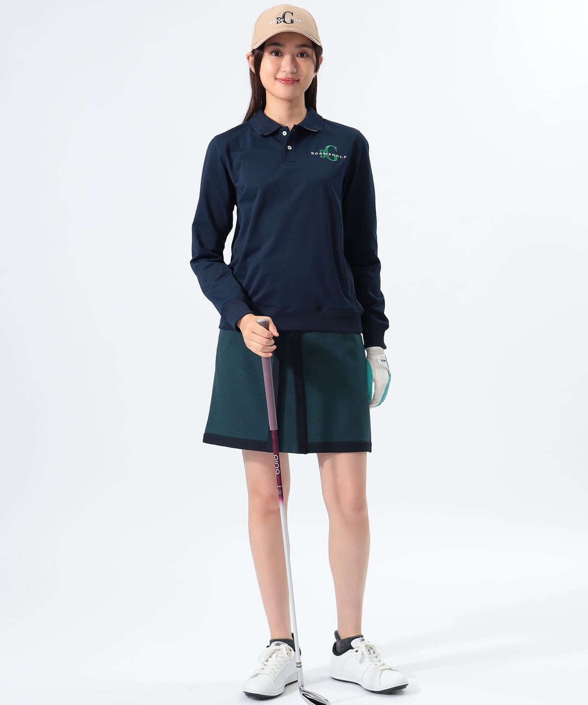 BEAMS GOLF（ビームス ゴルフ）ORANGE LABEL / バイカラー ライン