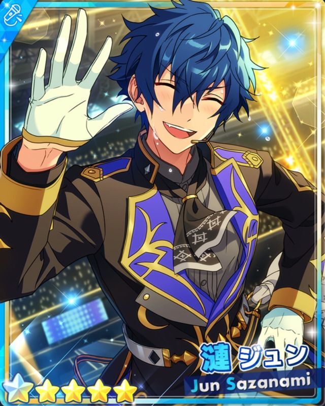 あんスタ プロセカ コラボ ホログラム缶バッジ 開花前 漣ジュン 漣