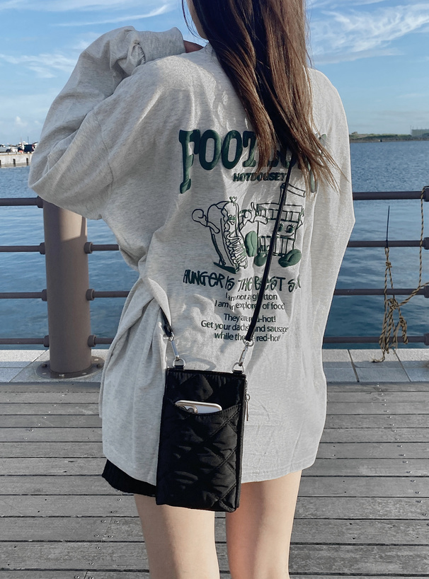 ホットドックプリントロンT[cc43] | レディースファッション通販の