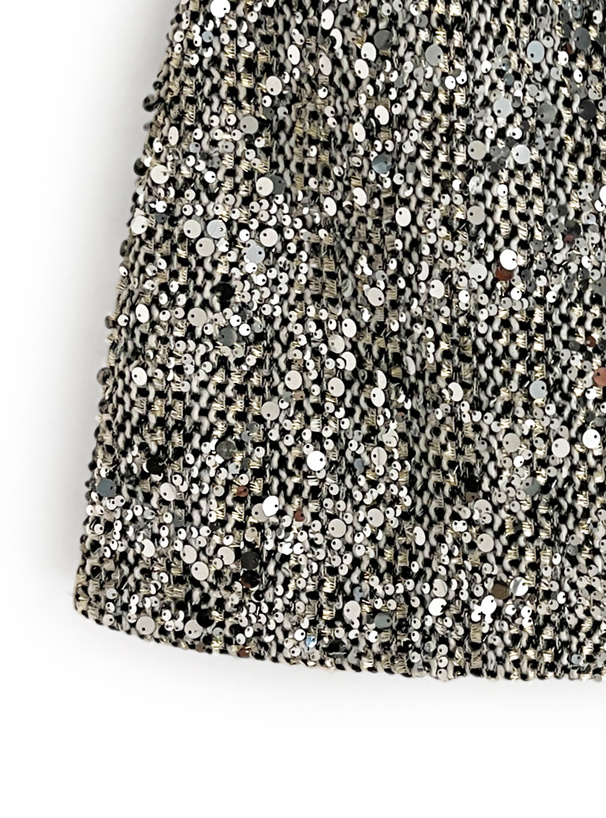 インパン裏地付きスパンコールミニスカート[at2213] | レディース
