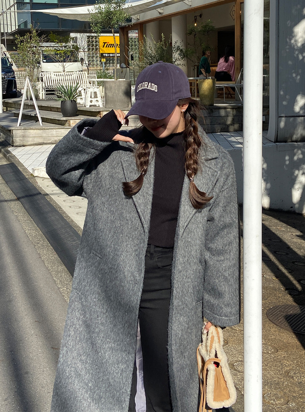 シャギーロングチェスターコート[fo1780] | レディースファッション