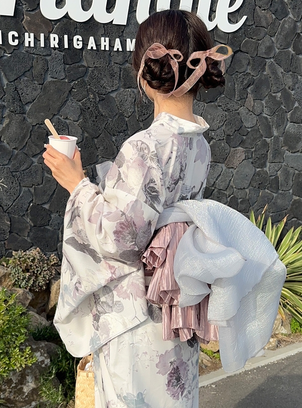 3点セット2Way花柄セパレート浴衣[fy016] | レディースファッション