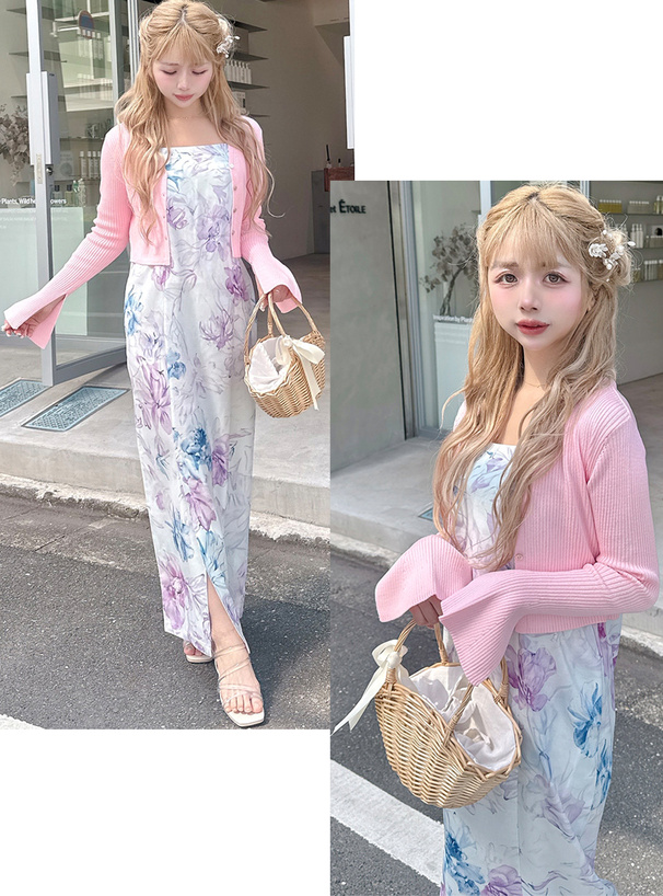 3点セット2Way水彩花柄セパレート浴衣[fy023] | レディース