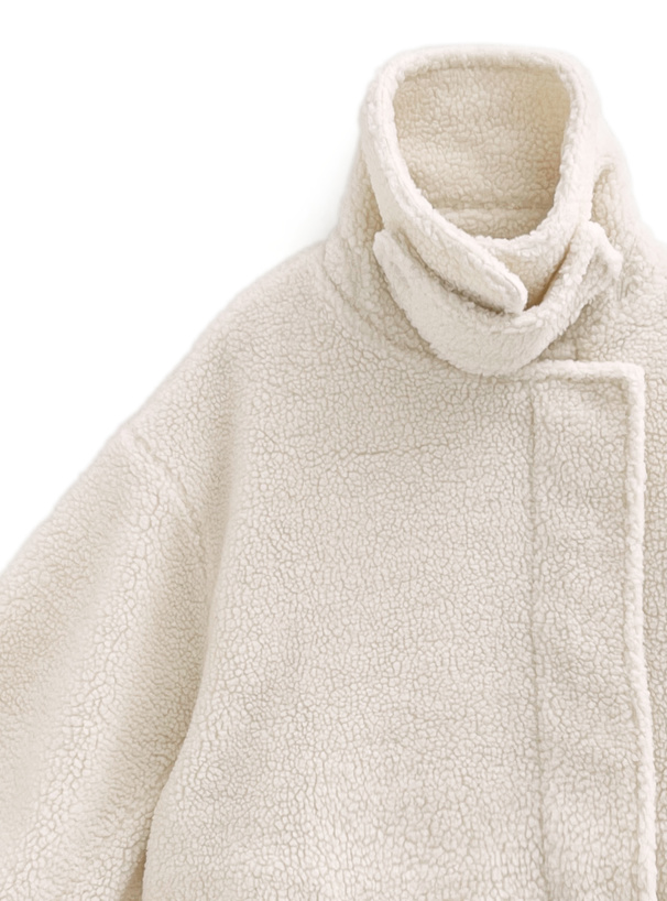 襟2Wayショート丈ボアジャケット[k9372f] | レディースファッション