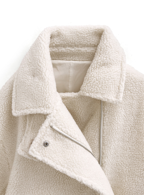 襟2Wayショート丈ボアジャケット[k9372f] | レディースファッション