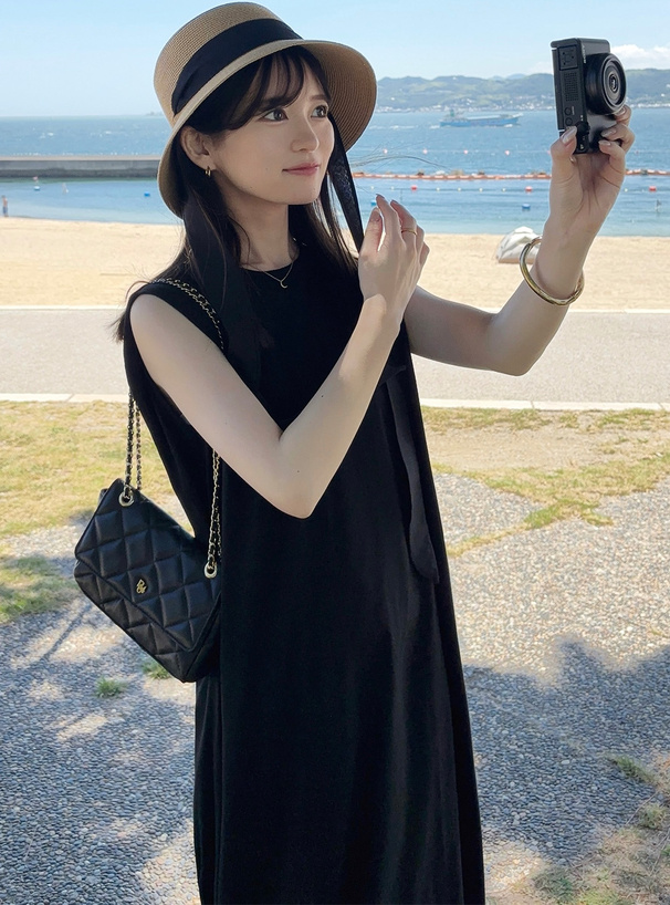 ショルダータックノースリーブワンピース[sr18] | レディース