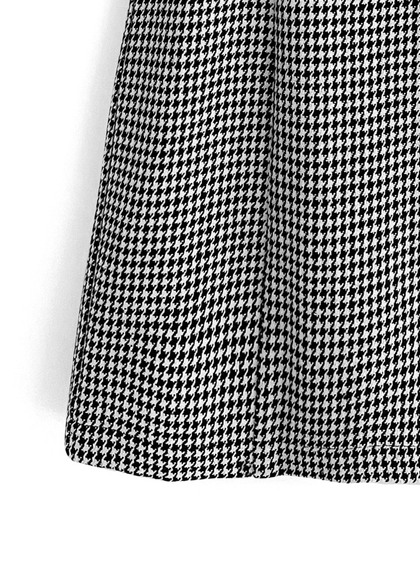 千鳥格子柄ツイードミニキャミワンピース[pp093] | レディース