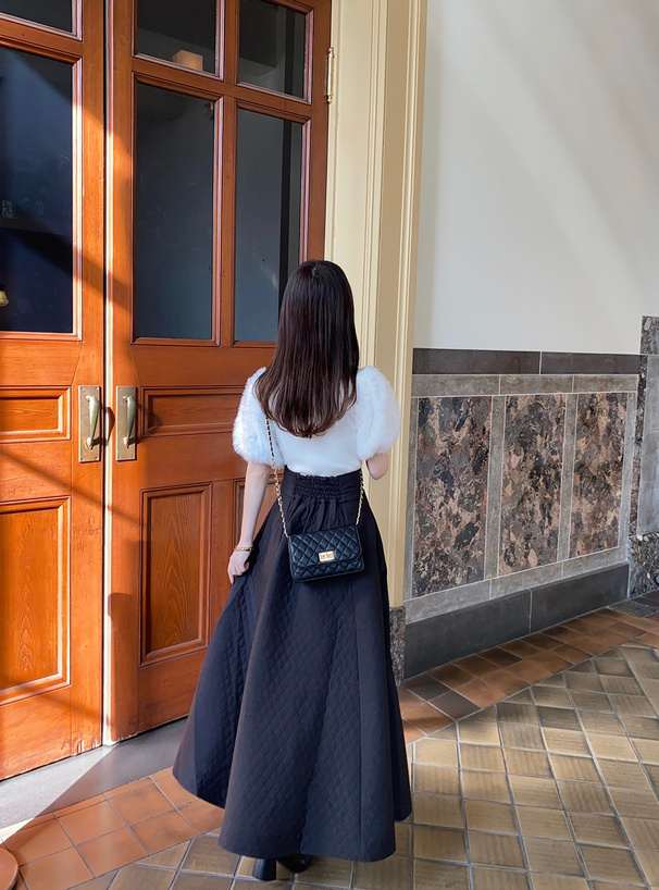 ダイヤキルティングフレアスカート[ta082] | レディースファッション