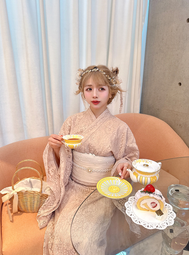 3点セット2Wayレースフリルセパレート浴衣[tu1514] | レディース