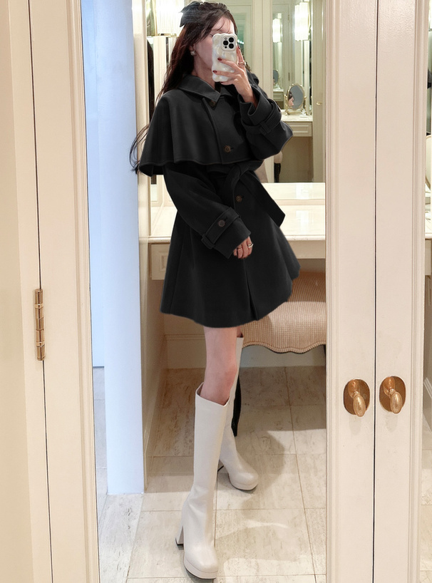 2wayケープセットコート[ze782] | レディースファッション通販の