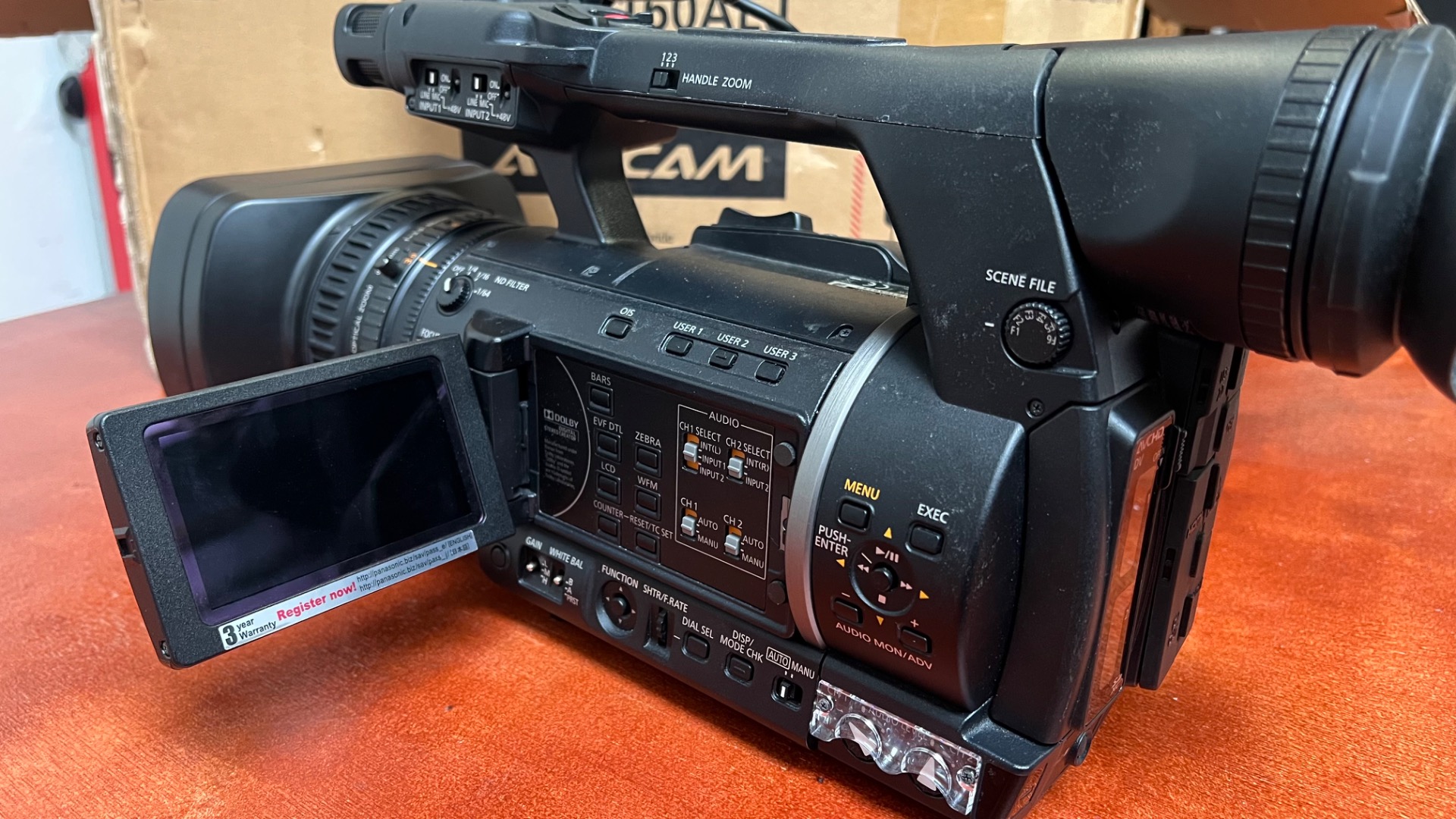 Panasonic AG-AC160 AEJ + Zubehör | 400 EUR - Gebrauchte