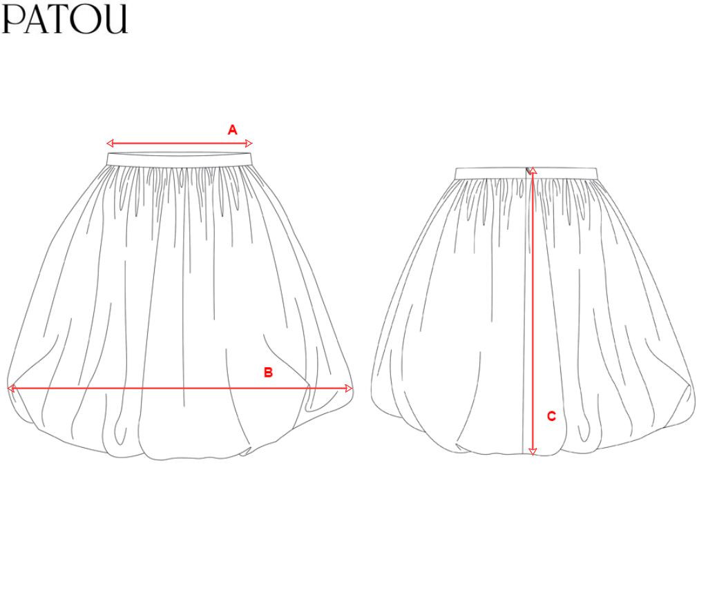 Patou | ファイユ バブル スカート