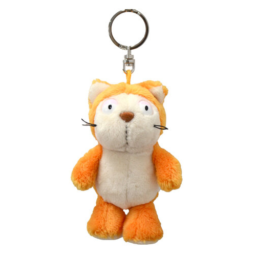 ニキ（NICI） キーホルダー コミックキャット オレンジ 2024 10cm