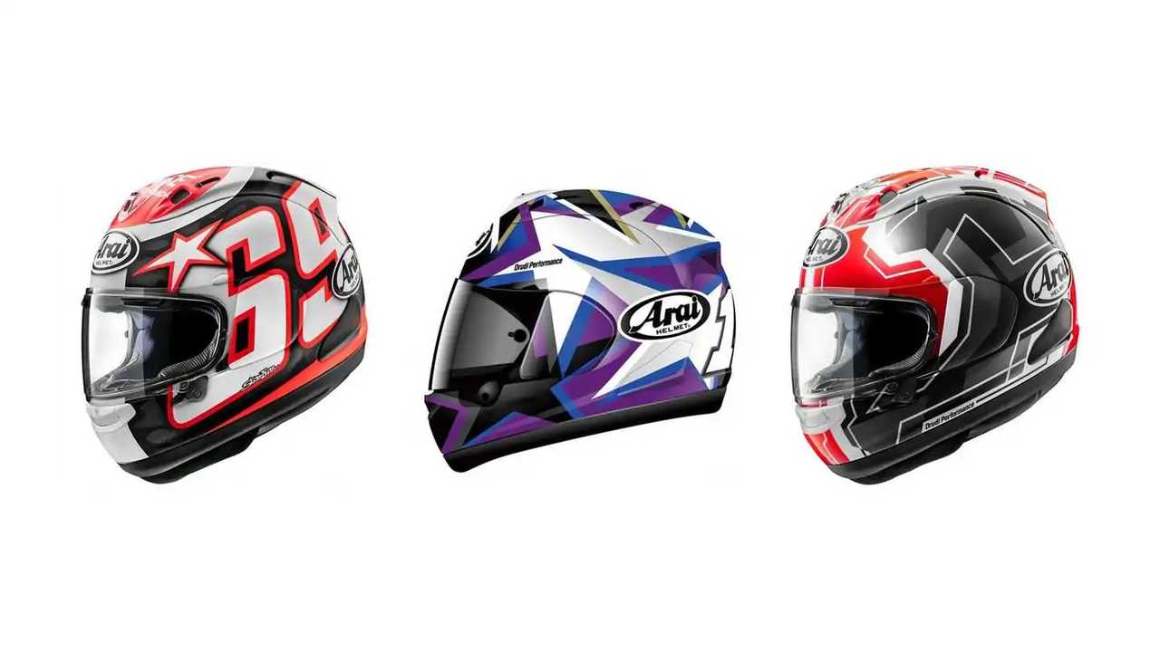 Arai Reveals New Helmet Graphics For Japanese Market
