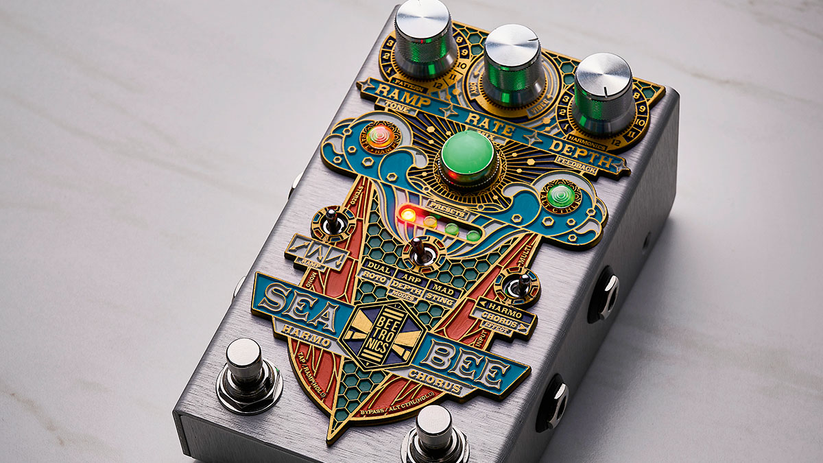 箱付き BEETRONICS SEABEE アナログコーラス ギターエフェクター 箱