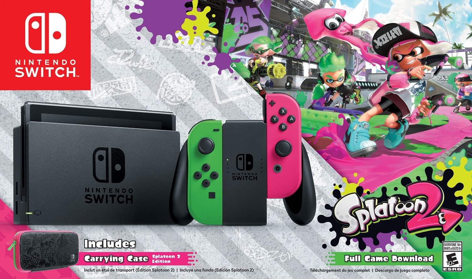 Nintendo Switch 'Splatoon 2' Edition Bundle Heads To Walmart