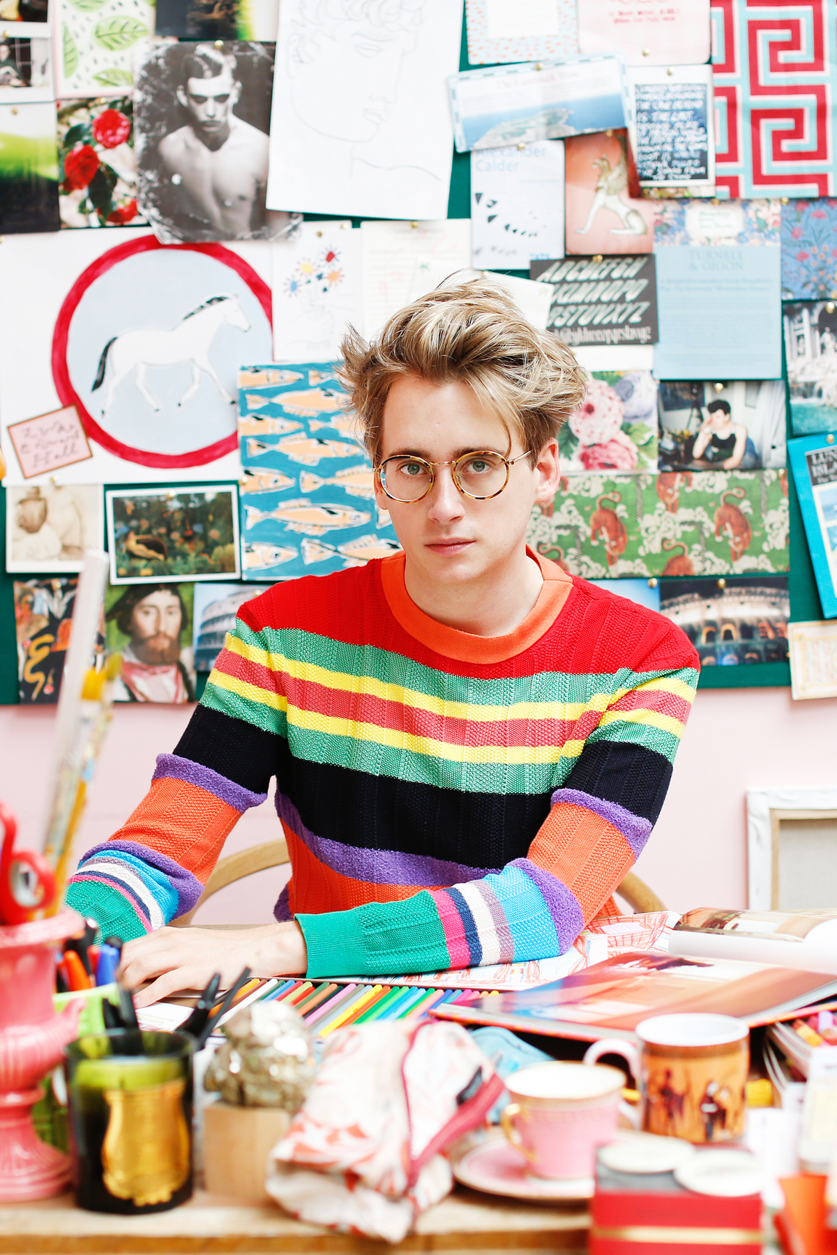 Luke Edward Hall on the joys of maximalism |