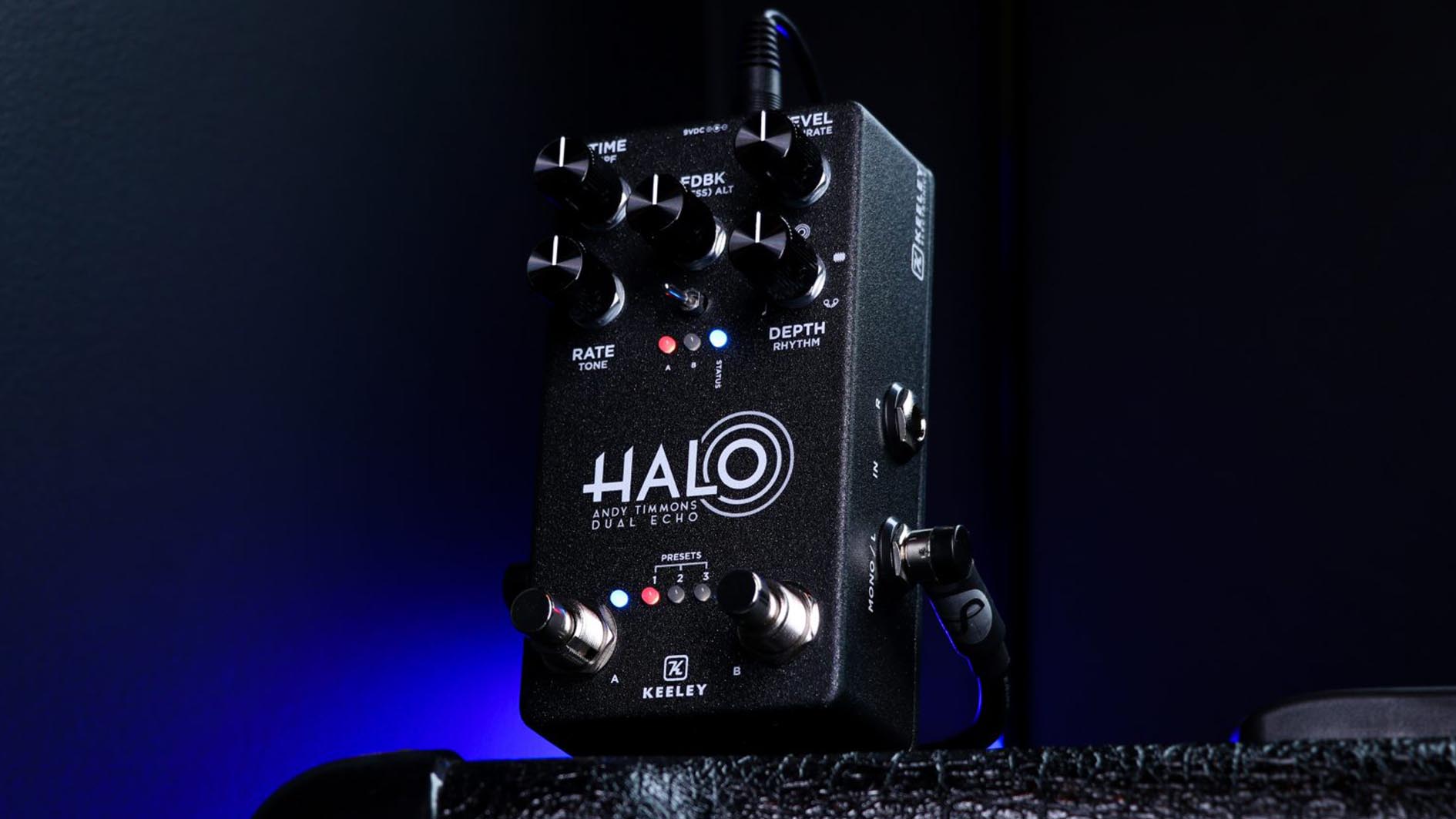 Keeley's new HALO Dual Echo brings Andy Timmons' secret signature