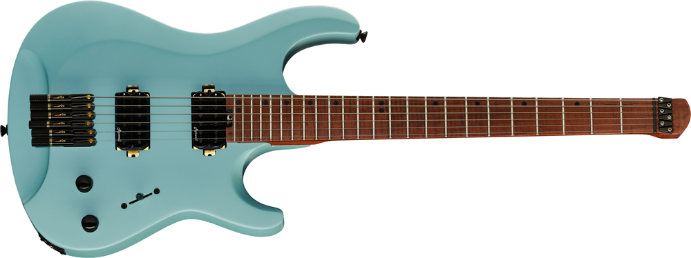 Harley Benton decks out Dullahan headless guitar range with new