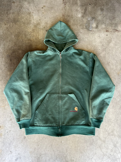 Pre-owned Carhartt X Vintage 90's Sunfaded Carhartt Thermal Lined