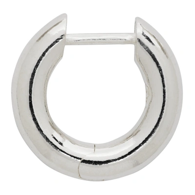 All Blues Silver Polished Thin Almost Single Earring | ModeSens