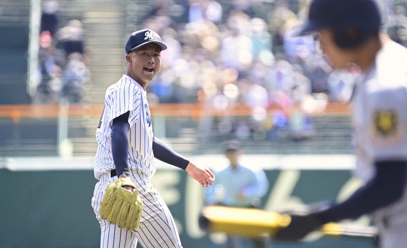 明徳義塾・エース代木 はね返された伝家の宝刀 選抜高校野球 | 毎日新聞