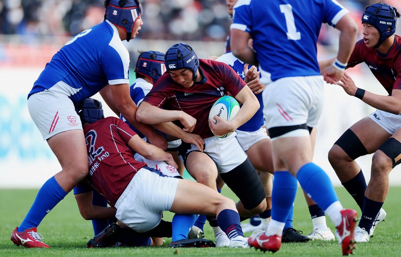 大阪桐蔭が3大会ぶり8強 東海大相模に大勝 全国高校ラグビー