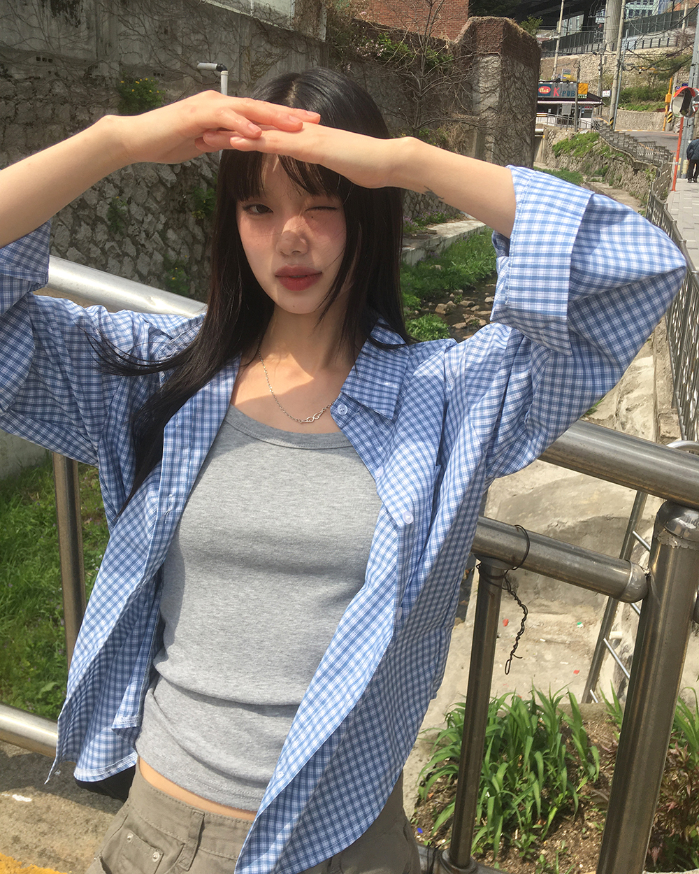 ギンガムチェックシャツ | ファッション通販サイト NUGU