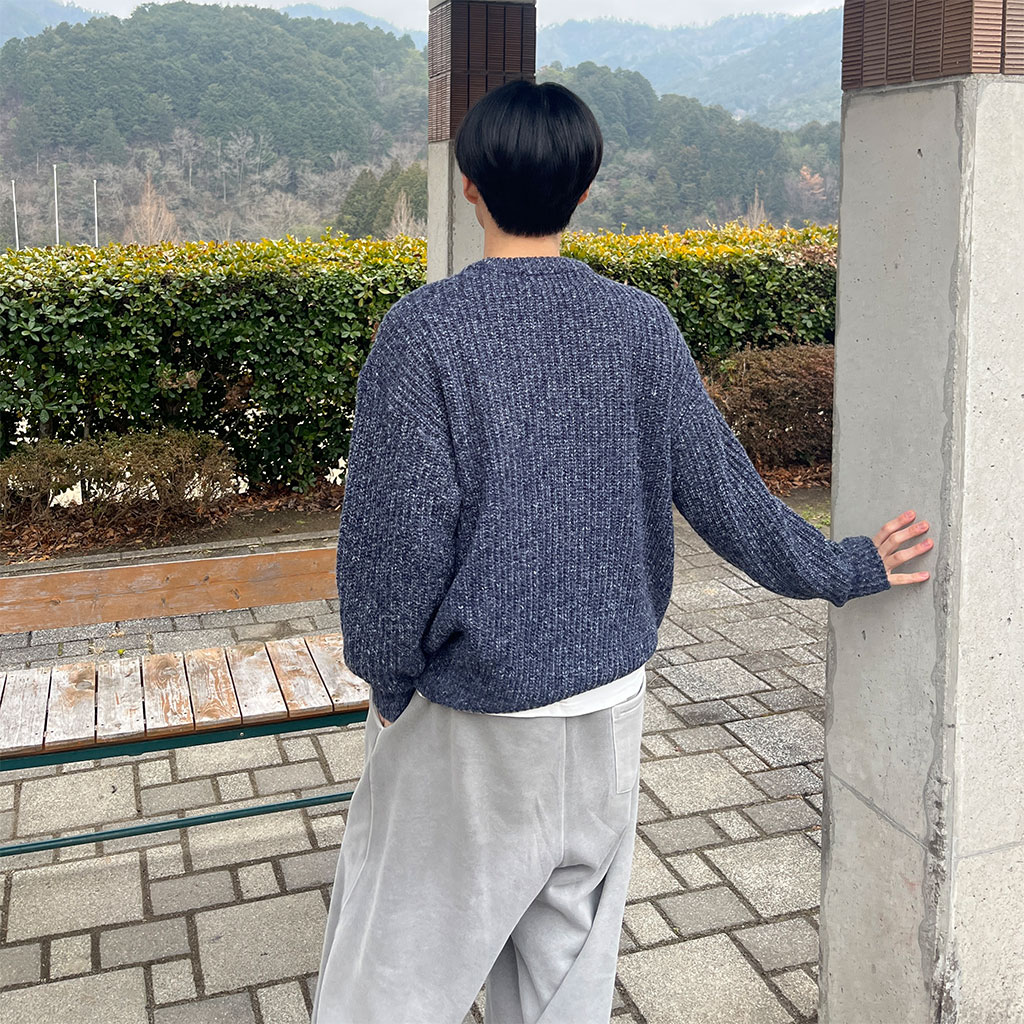 ユニセックス) ミックスカラーニット | ファッション通販サイト NUGU