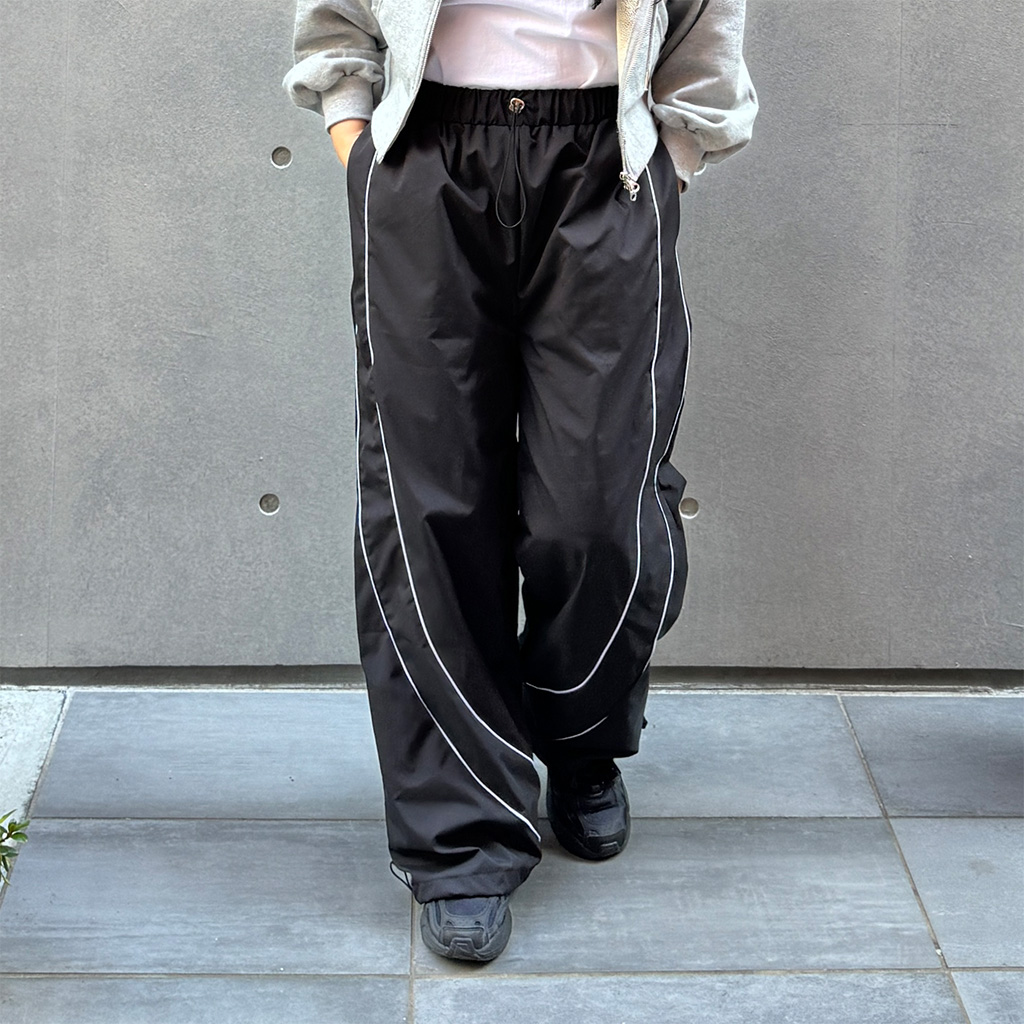 ワイドラインナイロンパンツ | ファッション通販サイト NUGU