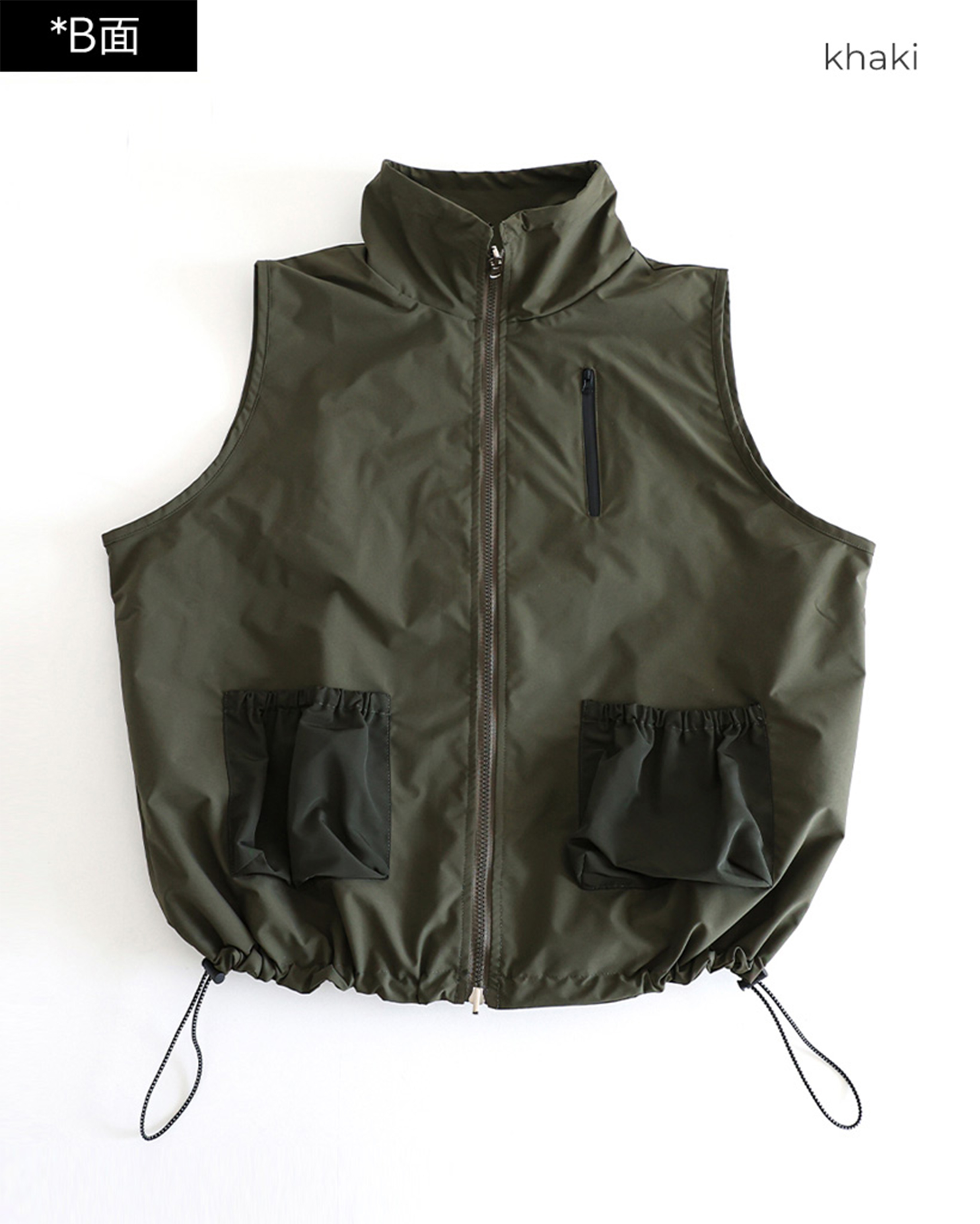 ORIGINAL) リバーシブルミリタリーベスト | ファッション通販サイト NUGU