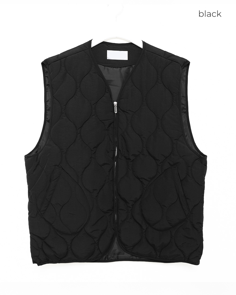 キルティングジップアップベスト | ファッション通販サイト NUGU