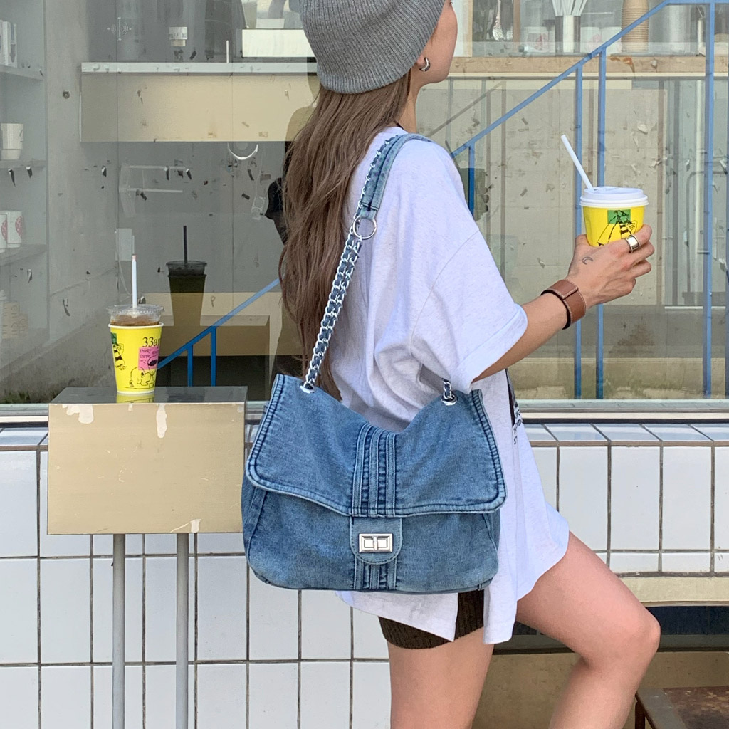 ZIGGY CHEN 24AW デニムショルダーバッグ ZIGGY CHEN 24AW デニム