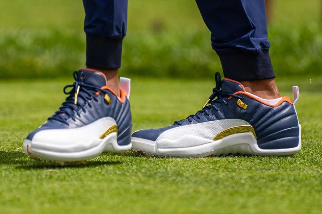 た*ー様 エアジョーダン12ゴルフ 25cm ゴルフシューズ ソフトスパイク