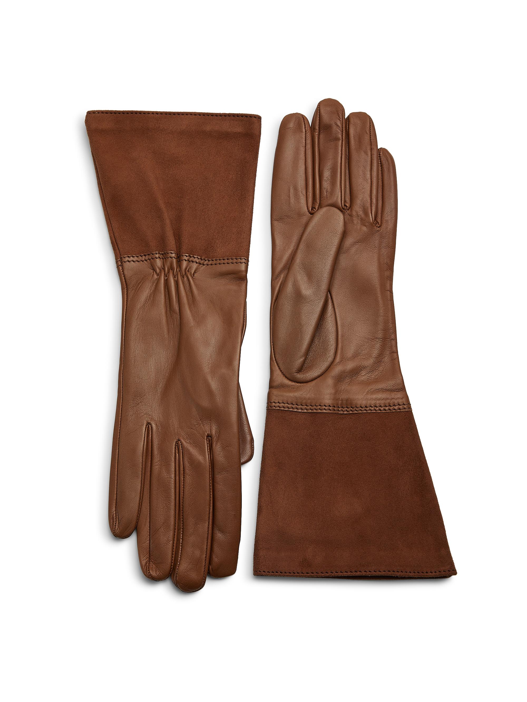 Polo Ralph Lauren Stitched Leather Gloves | Saks Fifth Avenue
