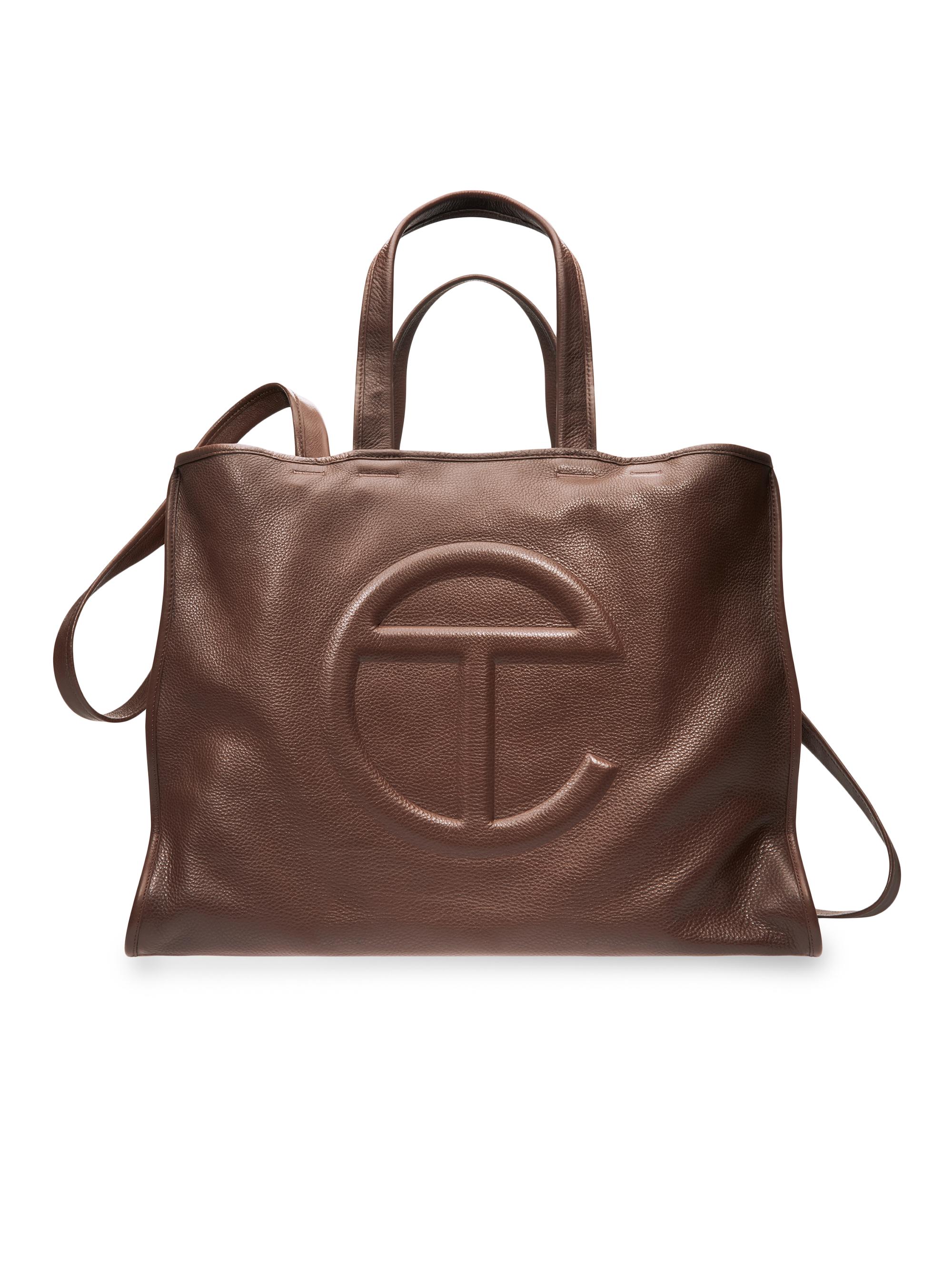 TELFAR Medium Pebble Leather Carry Bag | Saks Fifth Avenue
