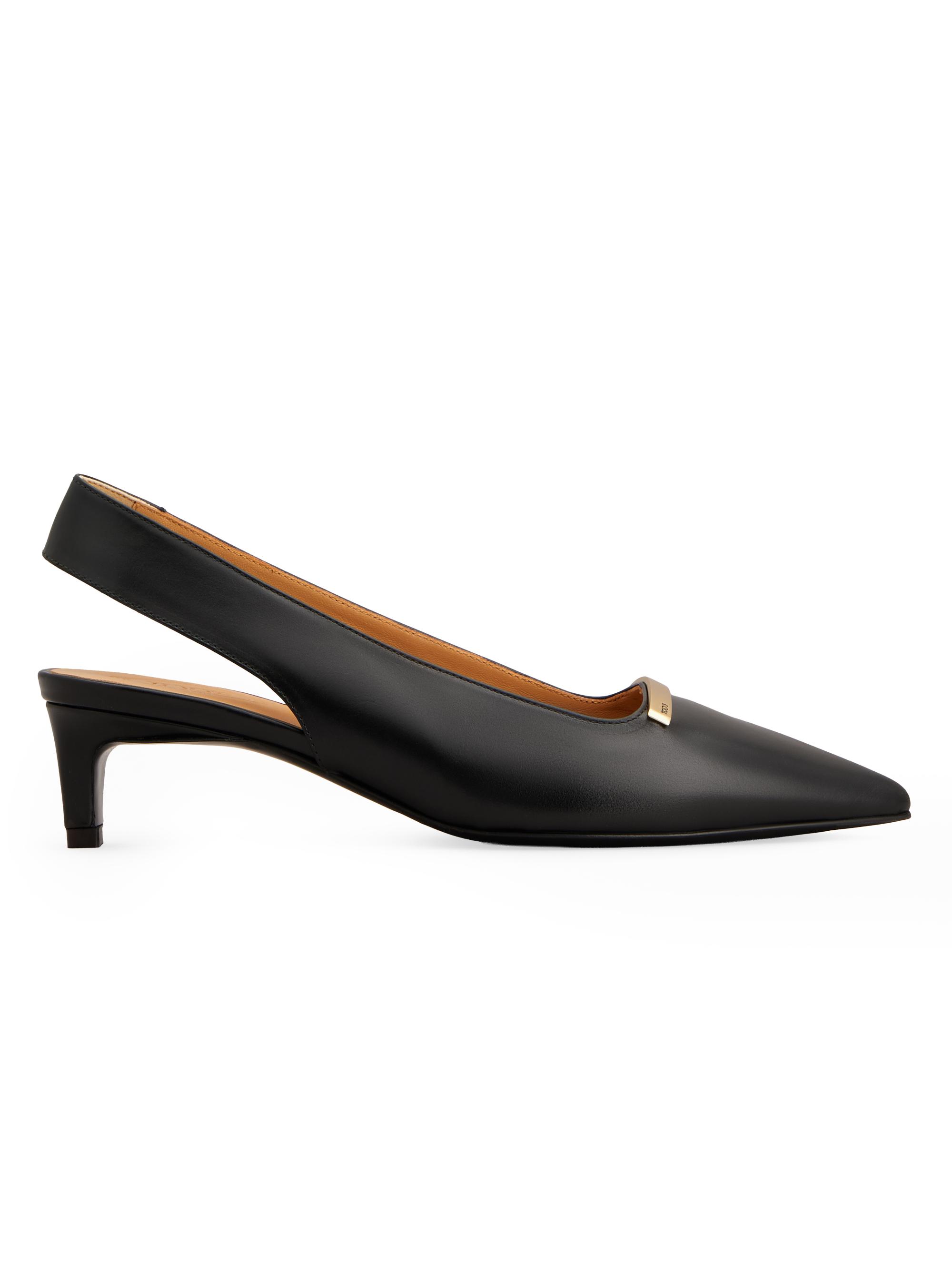 FERRAGAMO Zelma 40MM Leather Pumps | Saks Fifth Avenue