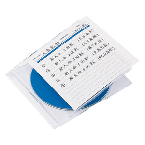 JP-IND6P【手書き用インデックスカード（カラータイプ・ピンク）】DVD