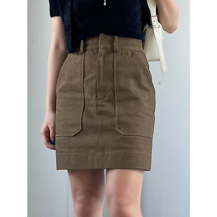 アウトポケットミニスカート[品番：MKSW0052140]｜EMODA（エモダ）の