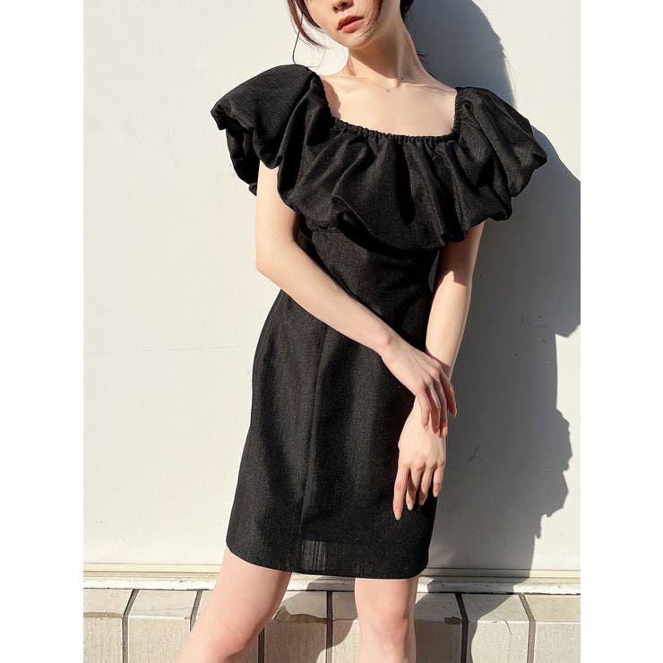 オフショルミニワンピース[品番：MKSW0051587]｜RESEXXY（リゼクシー