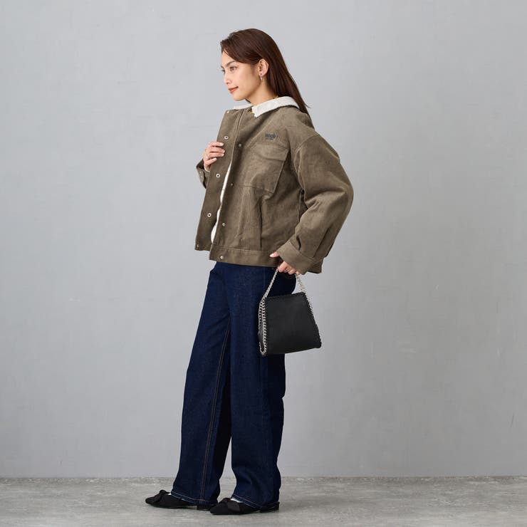 コーデュロイブルゾン[品番：NICW0006269]｜NICOLE（ニコル）の