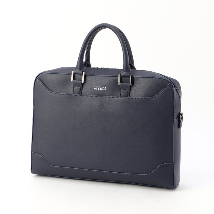 レザーブリーフケース[品番：NICW0005333]｜NICOLE（ニコル）のメンズ