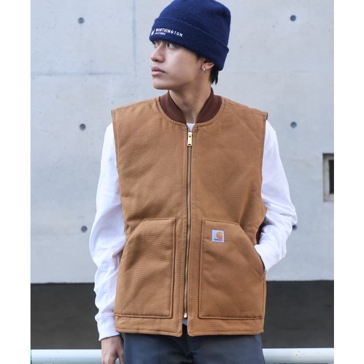 Carhartt/カーハート】ダックキルティングベスト V01[品番
