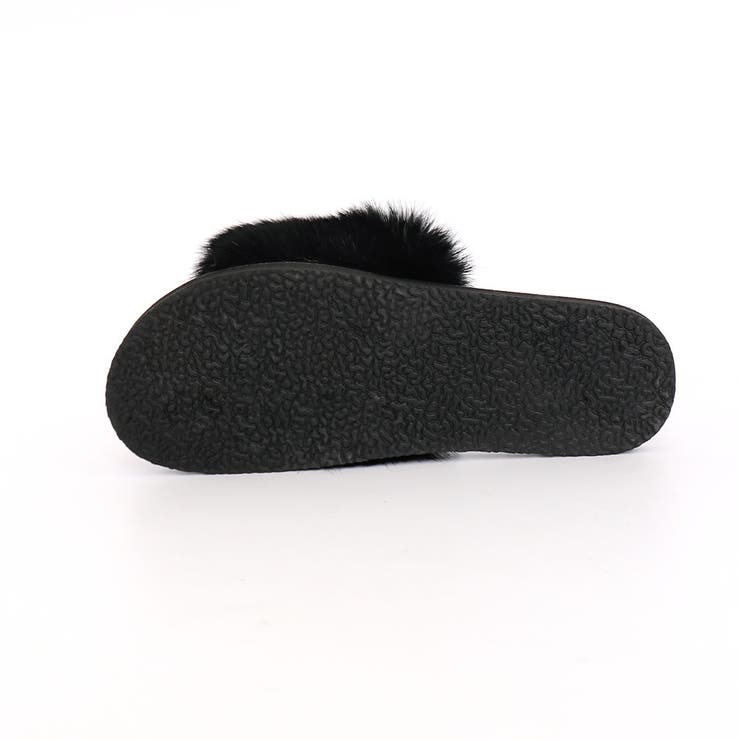 ファーサンダル レディース もこもこ[品番：AGCW0000166]｜SUNSHINE